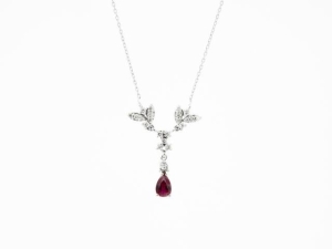 0.77 Karat Renkli Taşlı Pırlanta Kolye - RL08534 - KOÇAK DIAMOND