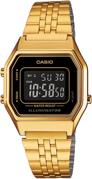 CASIO LA680WGA-1BDF Kadın Kol Saati - 1